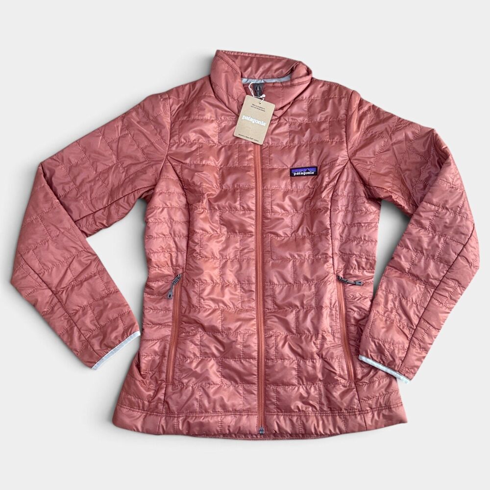 Patagonia Women's Nano Puff Jacket XS Burl Red NWT